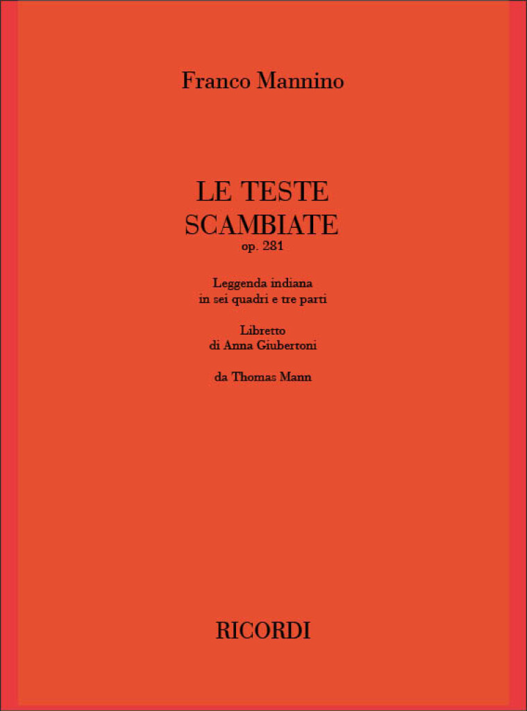 Le Teste Scambiate, Op. 281